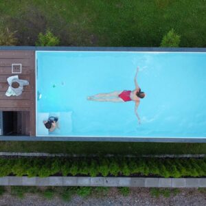 Container della piscina di 6,2 mx 2,5 m Jet Swim, Sport & Spa-Nuovo