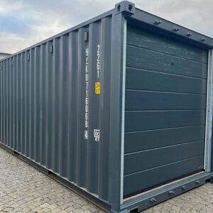 Container marittimo 20 'con porte del garage sezionale-Nuovo